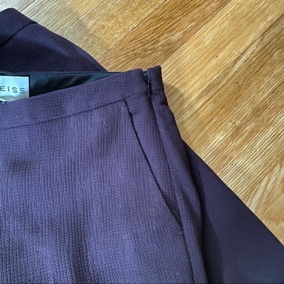 NWT Reiss Camila Textured Pleat Slim Trouser - Picture 9 of 12